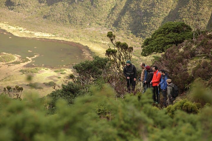 Caldeira do Faial Abstieg - private Wandertour