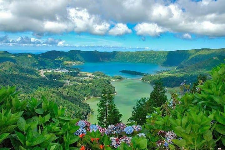 Azoren Sete Cidades Grüne und blaue Seen - Private Tour