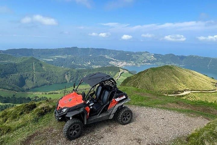 Buggy-Touren, Vulkan Sete Cidades, Ponta Delgada, Azoren